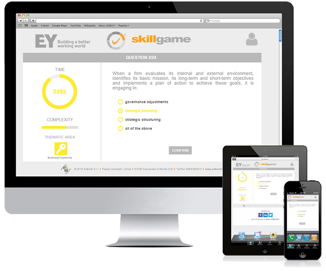 Start up, EY business game competition