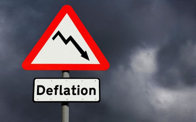 Prezzi ancora in deflazione