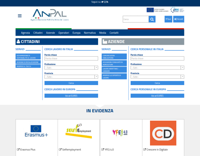  ANPAL, online il portale dedicato alle politiche attive