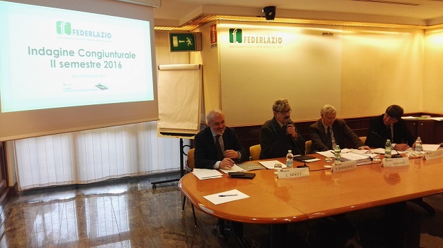 Federlazio, indagine congiunturale pmi: imprese ancora incerte sul futuro