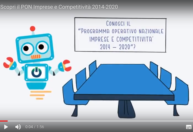  PON Imprese e Competitività 2014-2020. Scopri cos’è con una video infografica