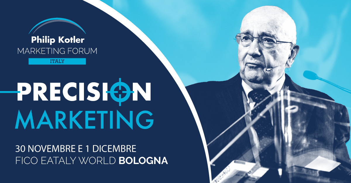  Philip Kotler torna in Italia: focus sul Precision Marketing