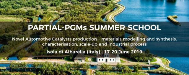  PARTIAL-PGMS Workshop e Summer School: la catalisi quale tecnologia chiave per l’Europa