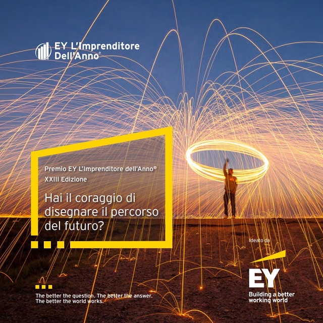  Al via la XXIII edizione del Premio EY L’Imprenditore dell’Anno, riconoscimento che celebra l’eccellenza e l’imprenditoria italiana