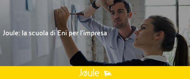  Parte Joule, la scuola Eni per le startup