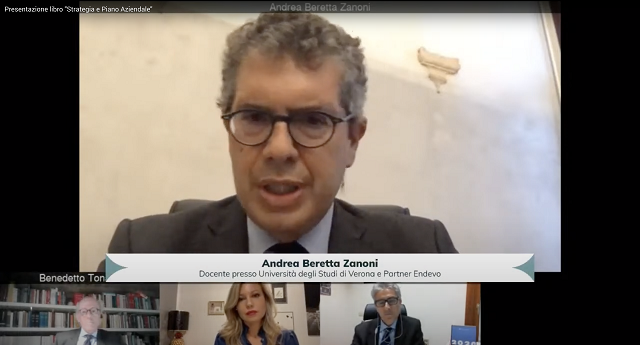  “Strategia e Piano Aziendale”, presentato online il nuovo libro di Andrea Beretta Zanoni, docente partner ENDEVO, e Silvia Vernizzi