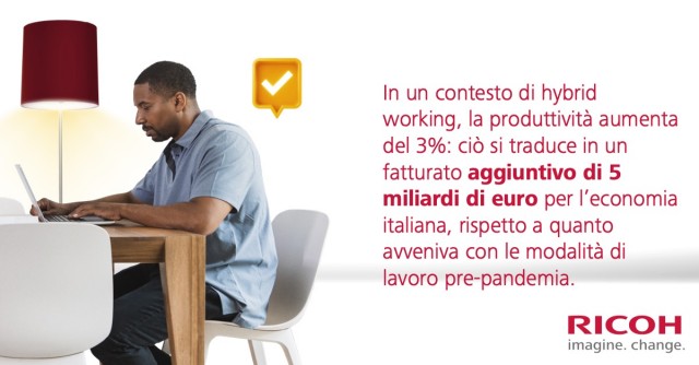  Le aziende italiane non stanno cogliendo le opportunità dell’hybrid working e rischiano di lasciarsi sfuggire 5 miliardi di euro