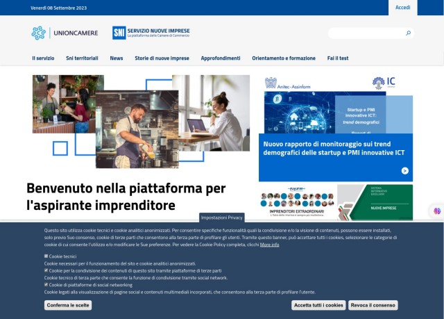  Aspiranti imprenditori: Unioncamere lancia la piattaforma per quanti vogliono mettersi in proprio