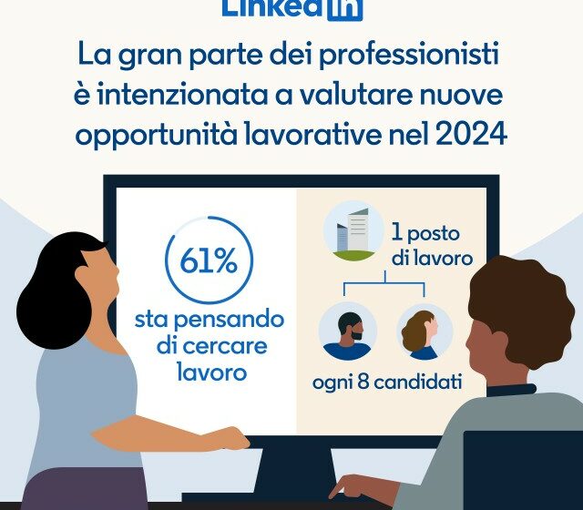  Lavoro: il 2024 sarà un anno di grande cambiamento, con professioniste e professionisti in Italia e nel mondo intenzionati a esplorare nuove opportunità lavorative